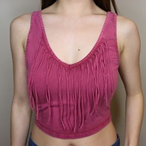 Urban Outfitters Fringe Top